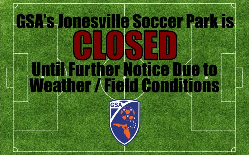 Jonesville Park Closed!