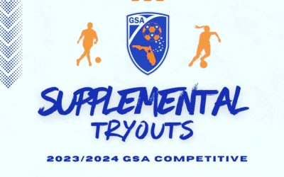GSA Competitive Supplemental Tryouts!